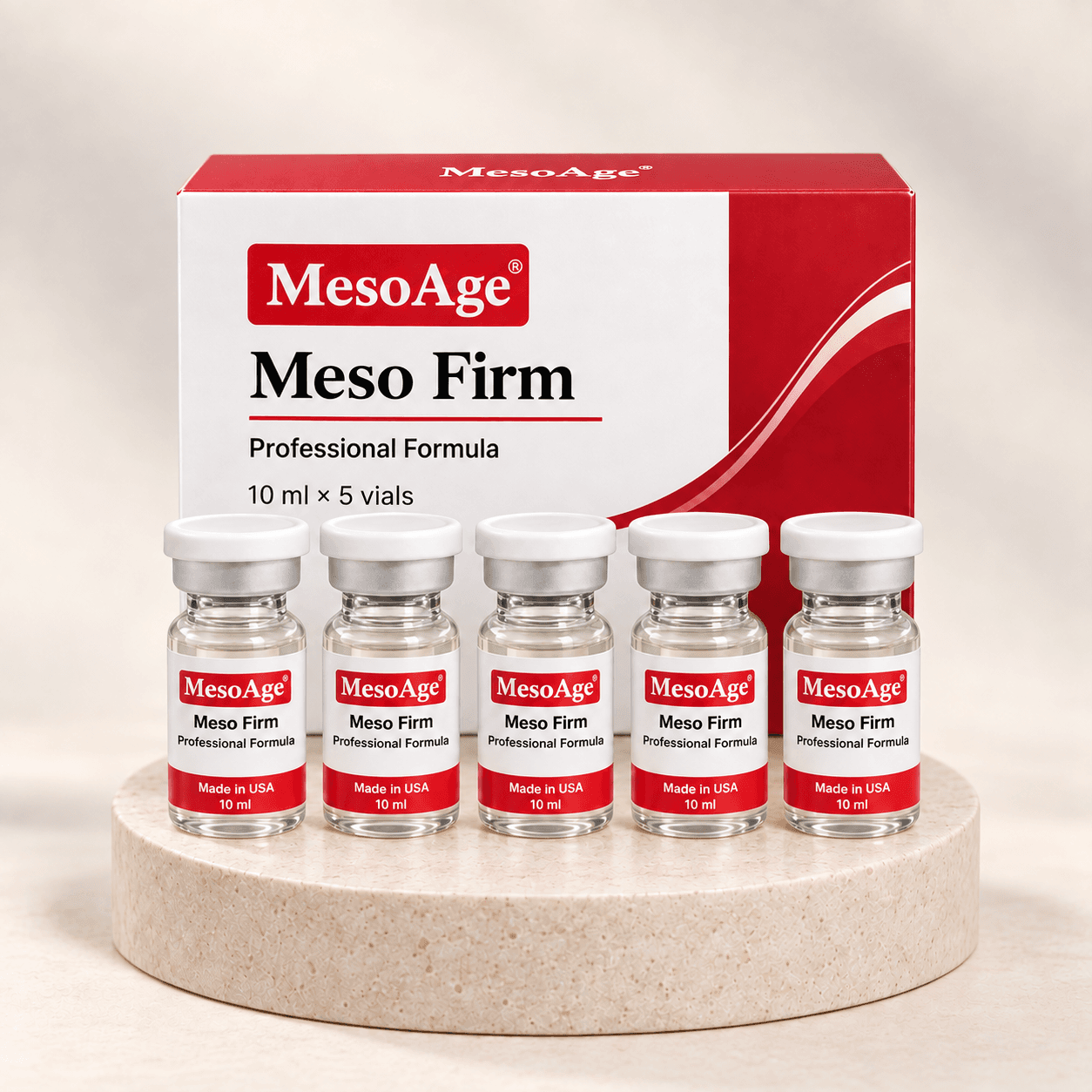 MesoAge Meso Firm five-vial professional treatment set